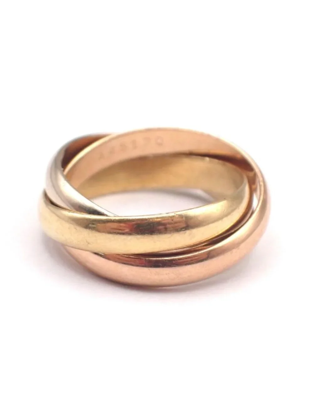 Cartier Logo Trinity Classic Ring Gold